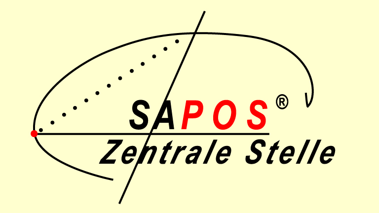 13-weblogo_Zentrale-Stelle_SAPOS_neu_768x432.jpg (Externer Link: SAPOS ist der Satellitenpositionierungsdienst der deutschen Landesvermessung. © SAPOS)