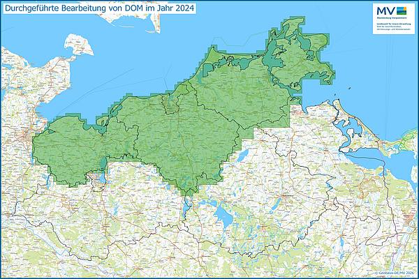 Jahresübersicht DOM Bearbeitung Aktualitätsstand 2024 © Geobasis-DE/MV 2026