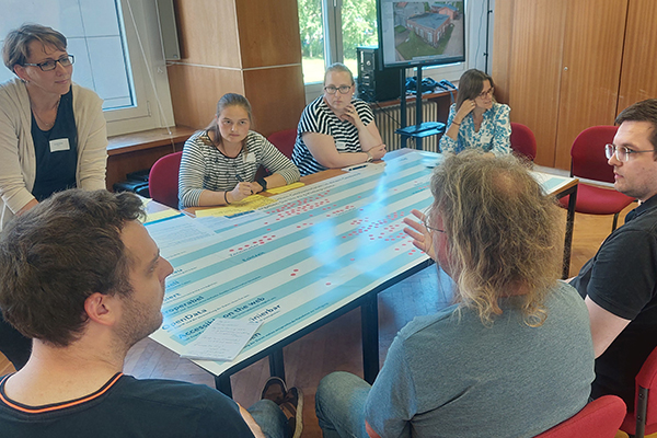 In Gruppen wurde diskutiert und alle Standpunkte beleuchtet © LAiV