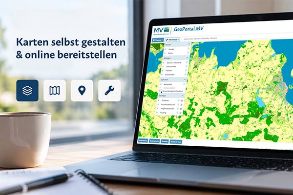 Karten individuell konfigurieren und online bereitstellen – jetzt direkt in GAIA MVlight © LAiV