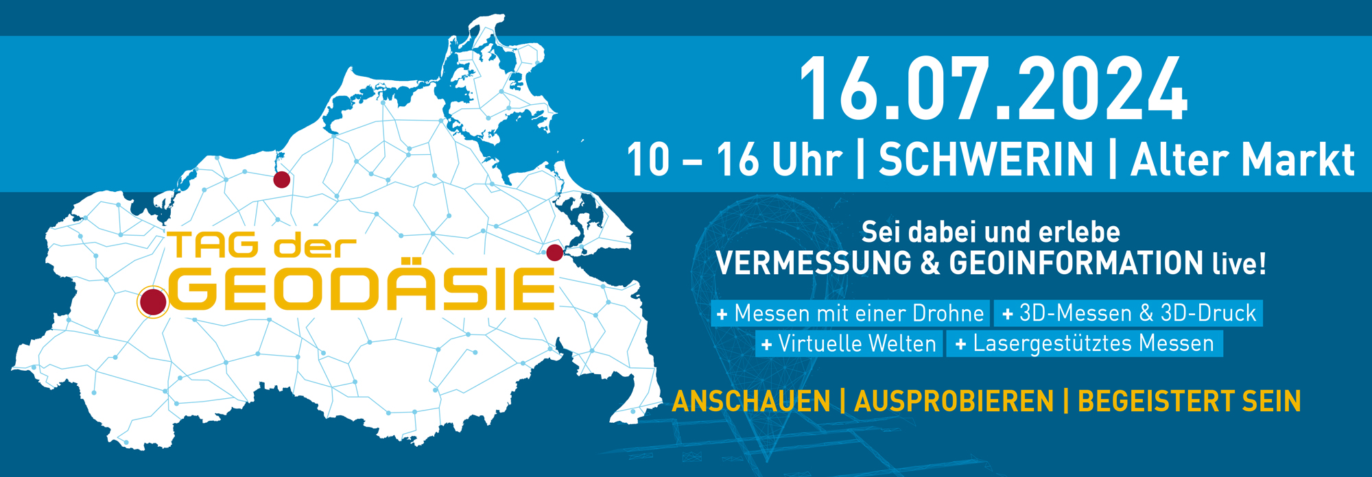 Tag der Geodäsie 2024 – Aktionstag in Schwerin © LAiV