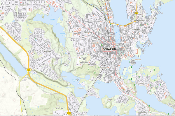 Beispielbild basemap.de Web Raster Schummerung © LAiV