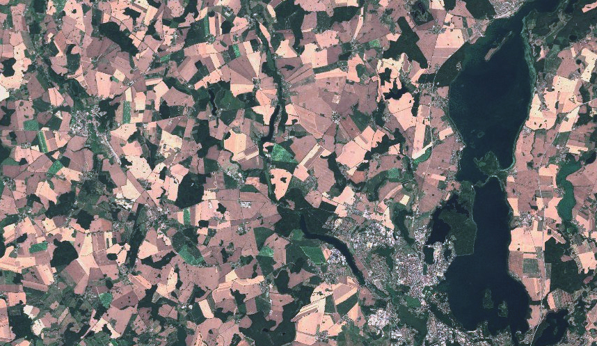 Ausschnitt Satellitendaten Copernicus © LAiV