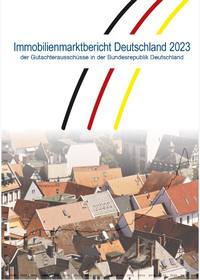 Titelbild Immobilienmarktbericht Deutschland 2023