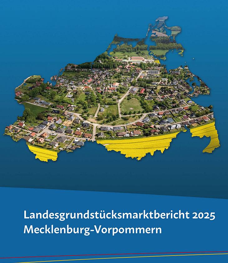 Titel Landesgrundstücksmarktbericht 2025 M-V © LAiV Titel Landesgrundstücksmarktbericht 2025 M-V © LAiV
