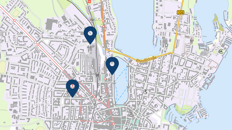 Ausbildungsstätten in MV für die Ausbildungsberufe Geomatiker/in und Vermessungstechniker/in