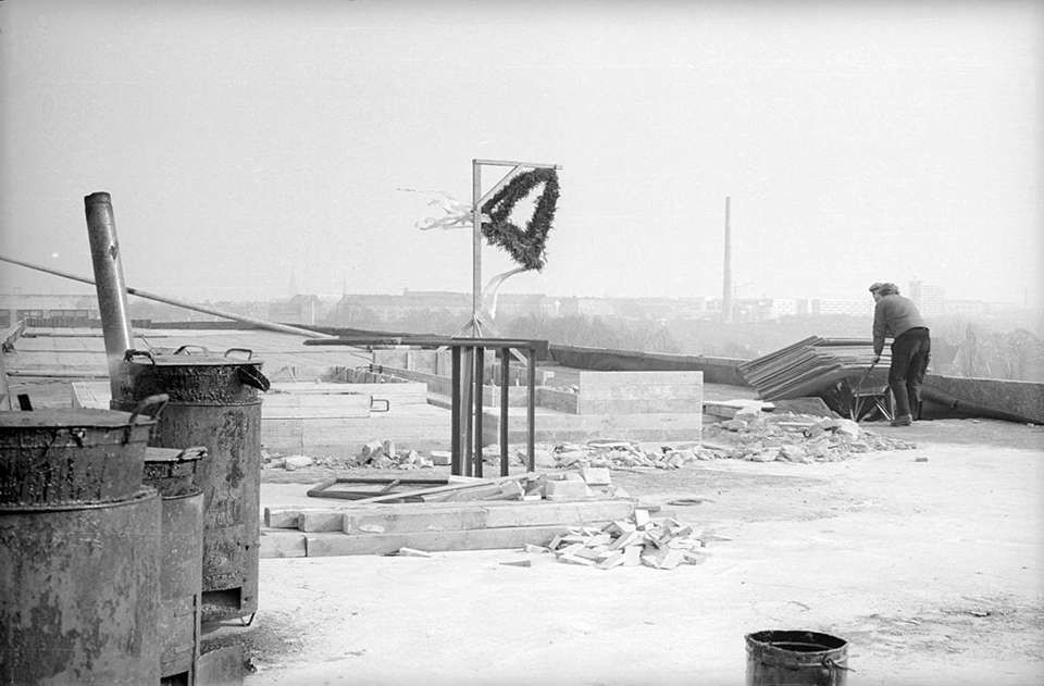 22. März 1973 Richtfest Haus B. 