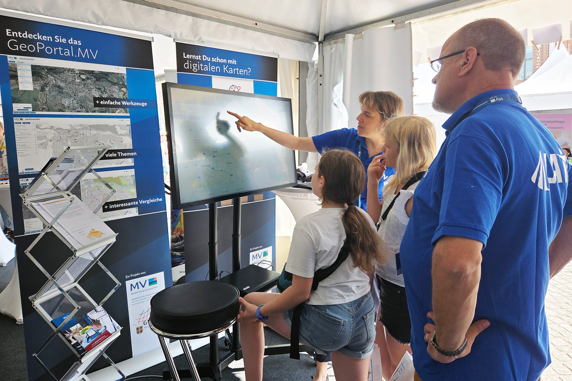MV-Tag 2025 - Stand des Landesamtes für innere Verwaltung. © Landesamt für innere Verwaltung, 2025