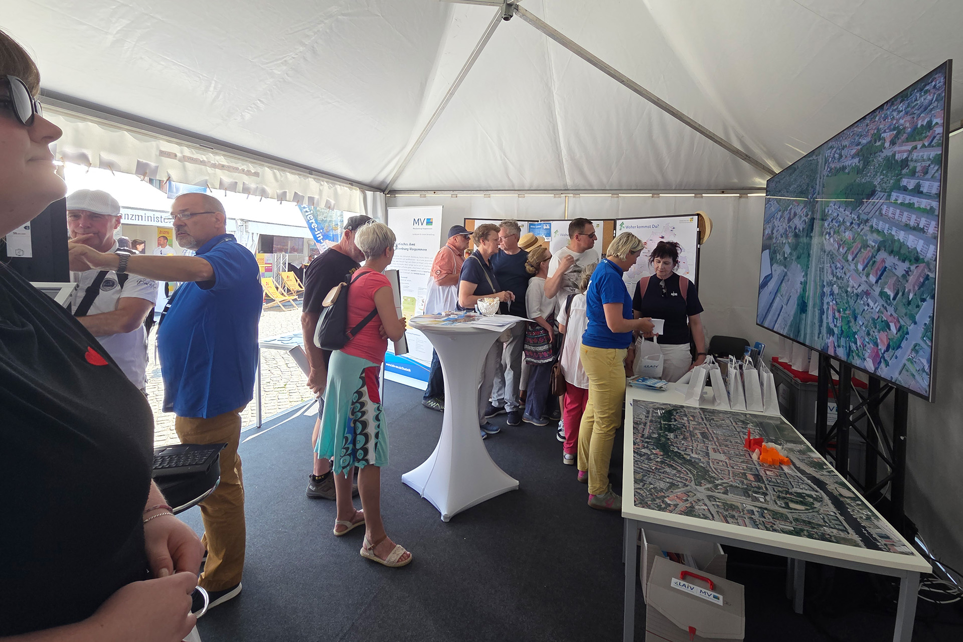MV-Tag 2025 - Stand des Landesamtes für innere Verwaltung. © Landesamt für innere Verwaltung, 2025