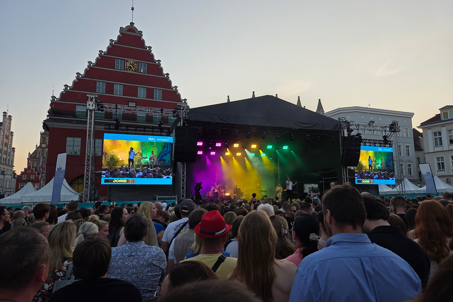 MV-Tag 2025 - Samstag Abend, Konzert von Joris. © Landesamt für innere Verwaltung, 2025
