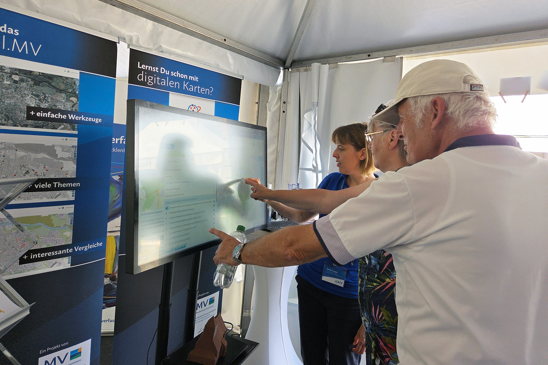 MV-Tag 2025 - Stand des Landesamtes für innere Verwaltung. © Landesamt für innere Verwaltung, 2025