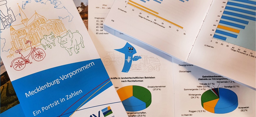 Verschiedene Veröffentlichungen des Statistischen Amtes © LAiV