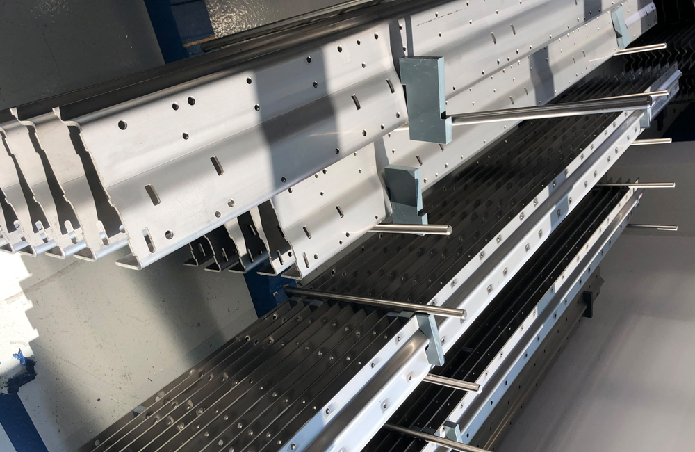 Metallschienen zur Weiterverarbeitung