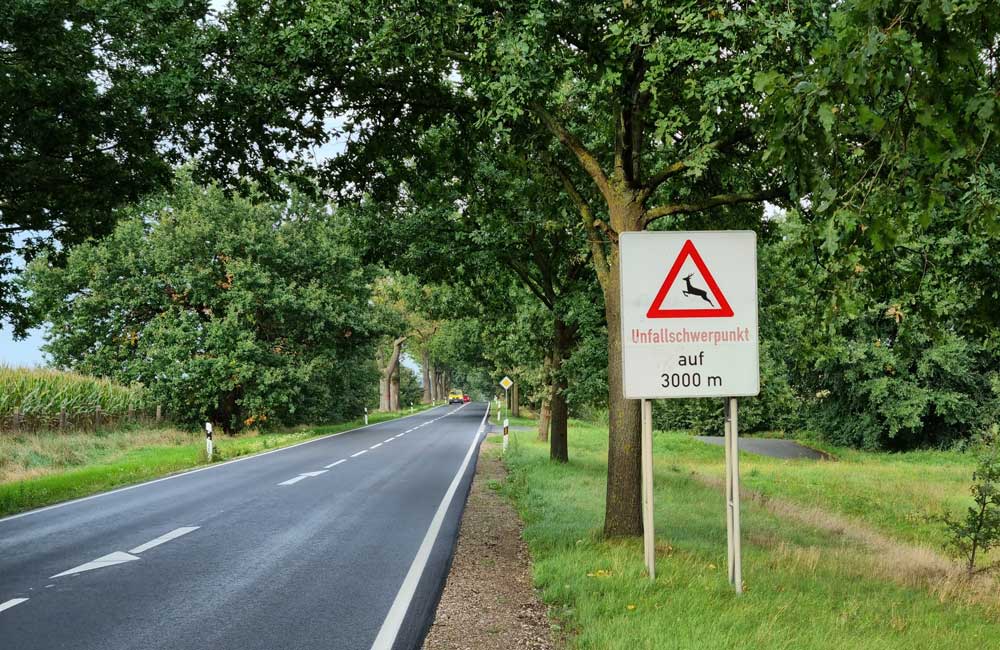 Schild Unfallschwerpunkt